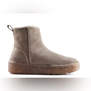 Women's Broom Zip Waterproof Cold Weather Booties Size 8